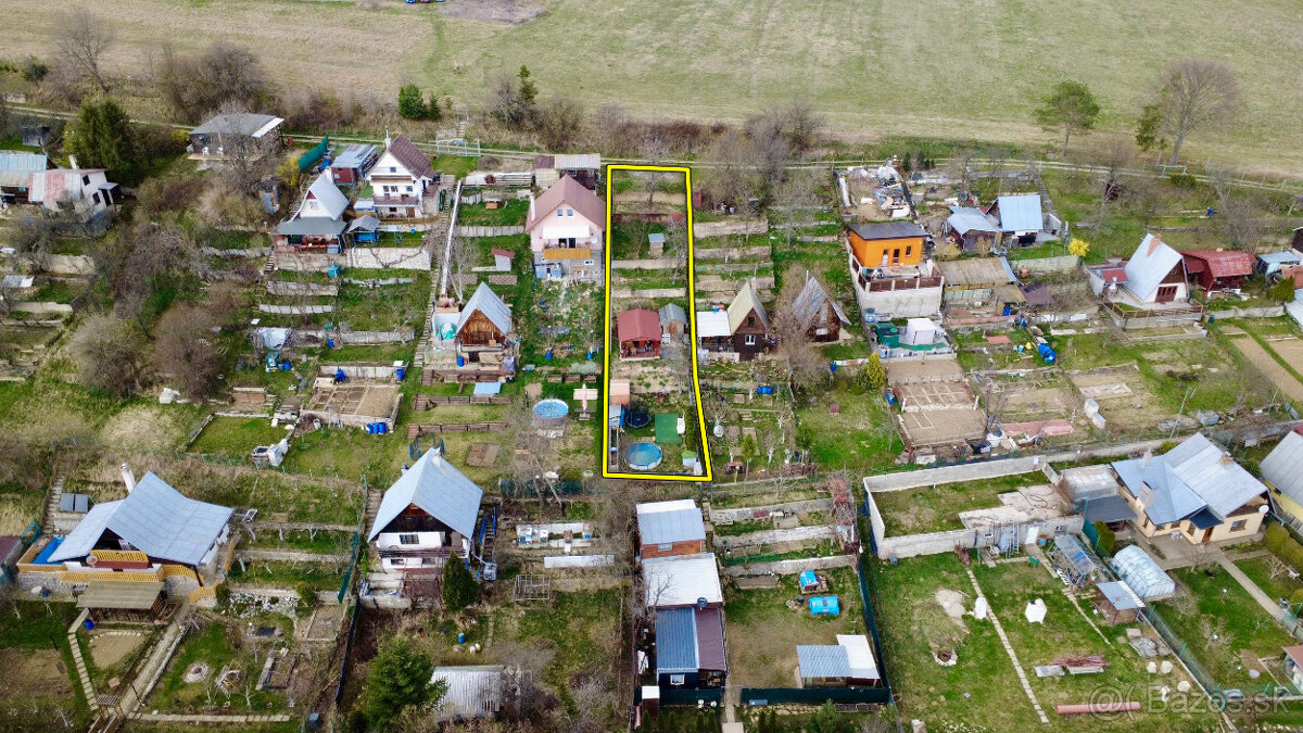 Záhrada na predaj – Červený Jarok – 379m² - 11