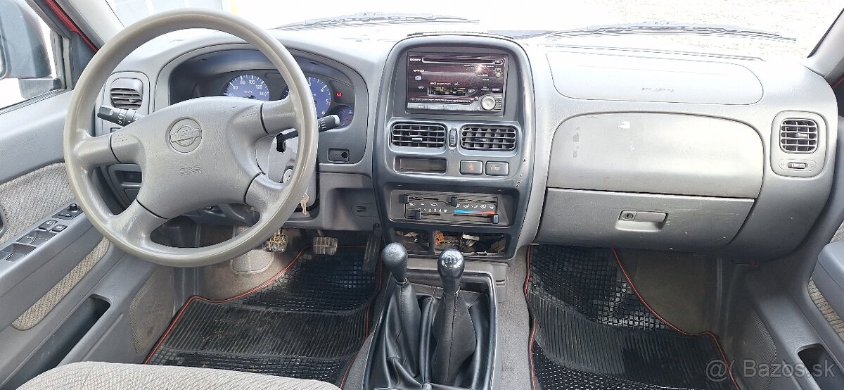 Nissan Navara 2.5 TDi Double Cab- NÁJAZD 187.000KM-7290.-EUR - 11