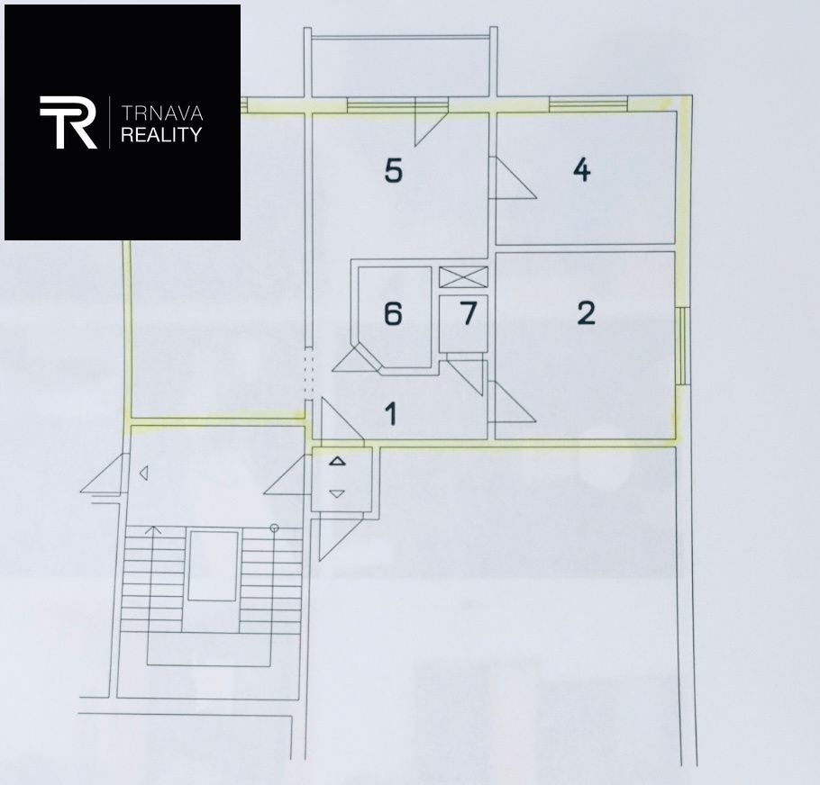 EXKLUZÍVNE TRNAVA REALITY - 3 izbový byt s loggiou, 66,13 - 11