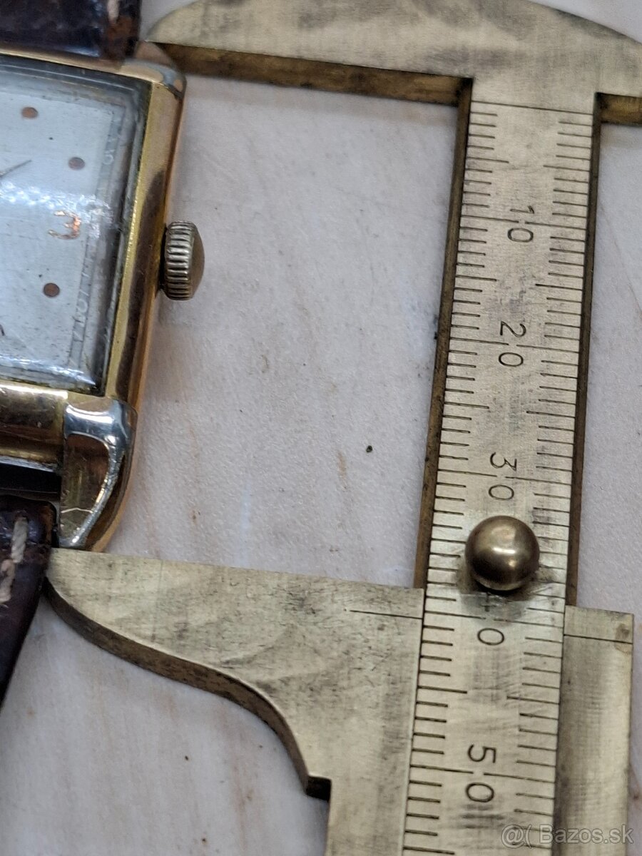 Predám funkčné náramkové hodinky ERNEST BOREL Automatic Swis - 11