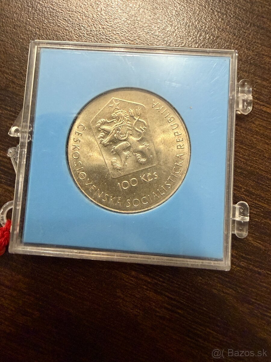 strieborne mince prof - 11