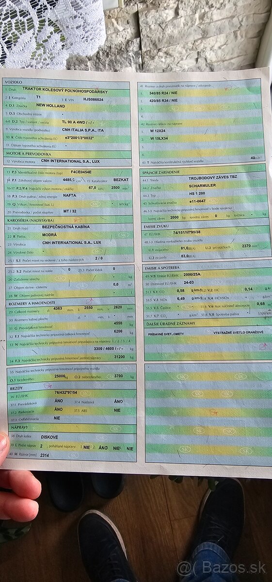 New Holland tl 90 - 11