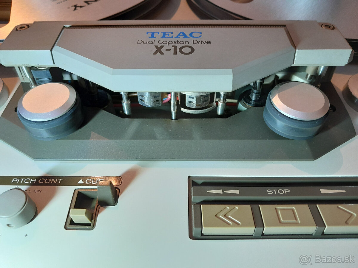 Kotúčový magnetofón TEAC X-10 s príslušenstvom - 11