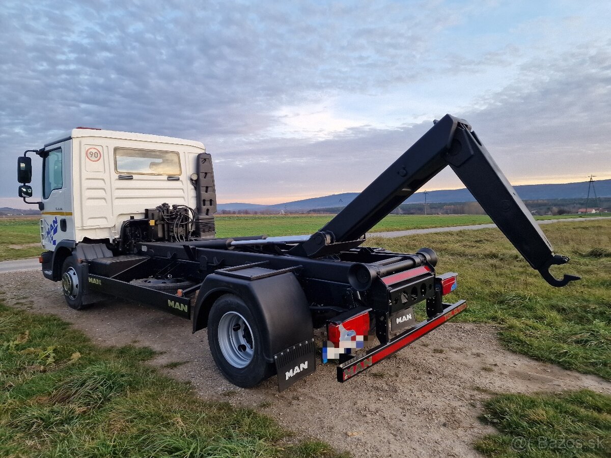 MAN TGL 8.180 HÁKOVÝ NOSIČ KONTAJNEROV EURO-5 - 11
