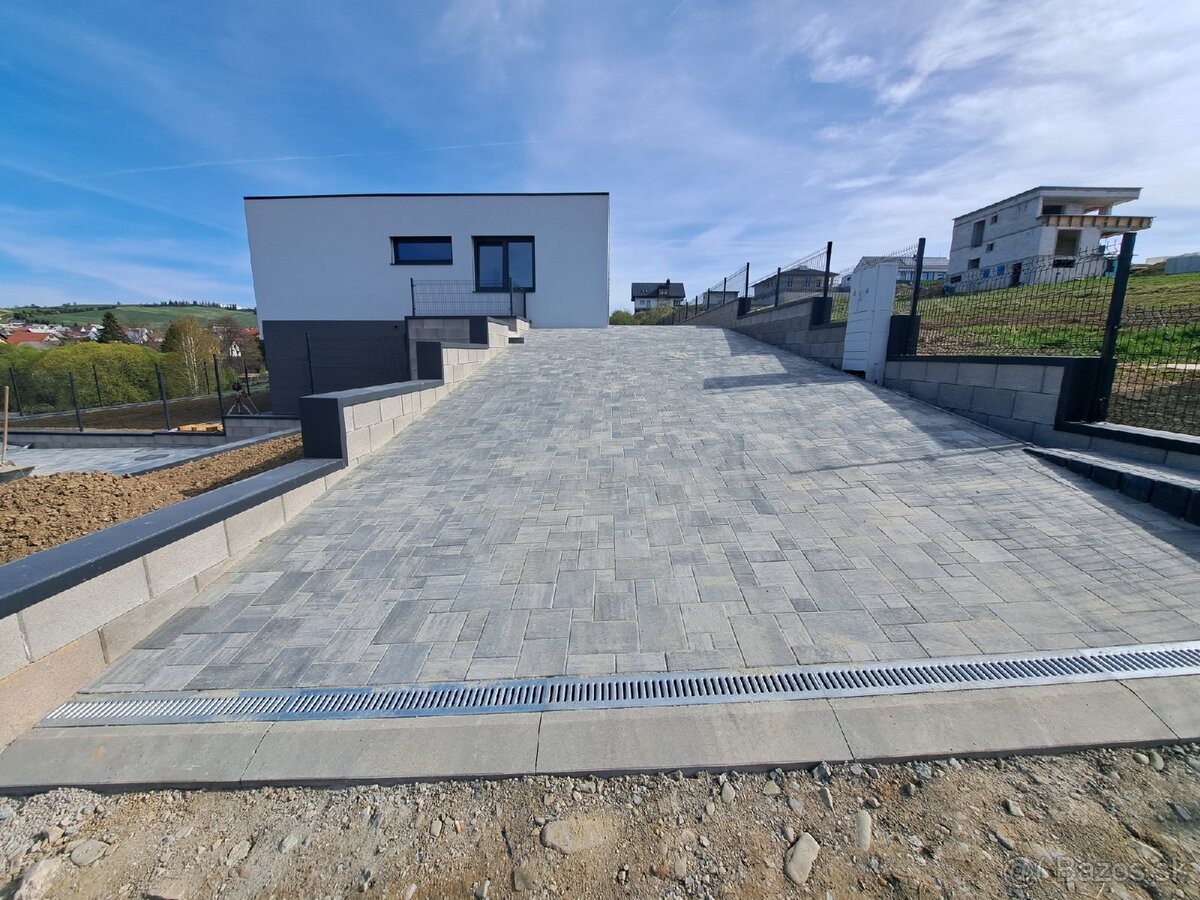 Pokládka zámkovej dlažby - 11