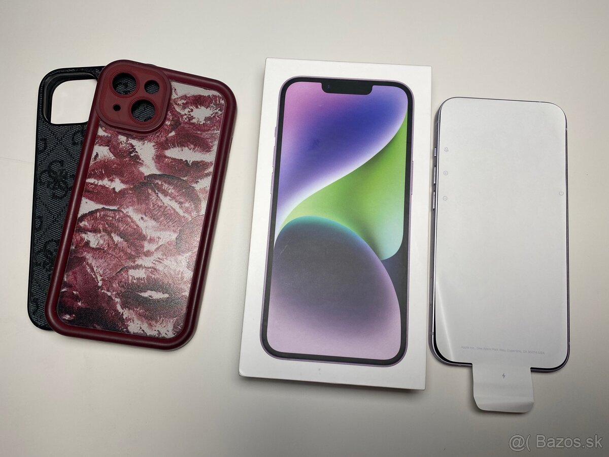 iPhone 14 Purple, batéria 91% - 11