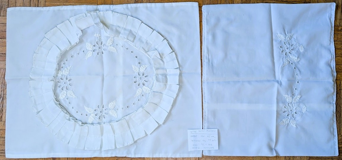Obrusy + retro obliečka + prestieranie - 11