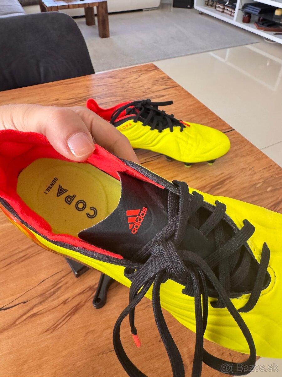 Kopačky kožené Adidas Copa 39-40 (25,5cm) - 11