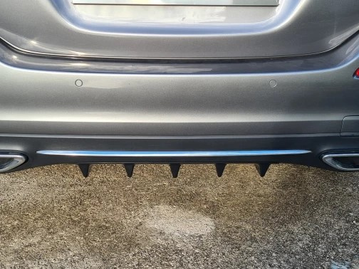 Spojler zadného nárazníka difúzorové plutvy žralocie plutvy - 11