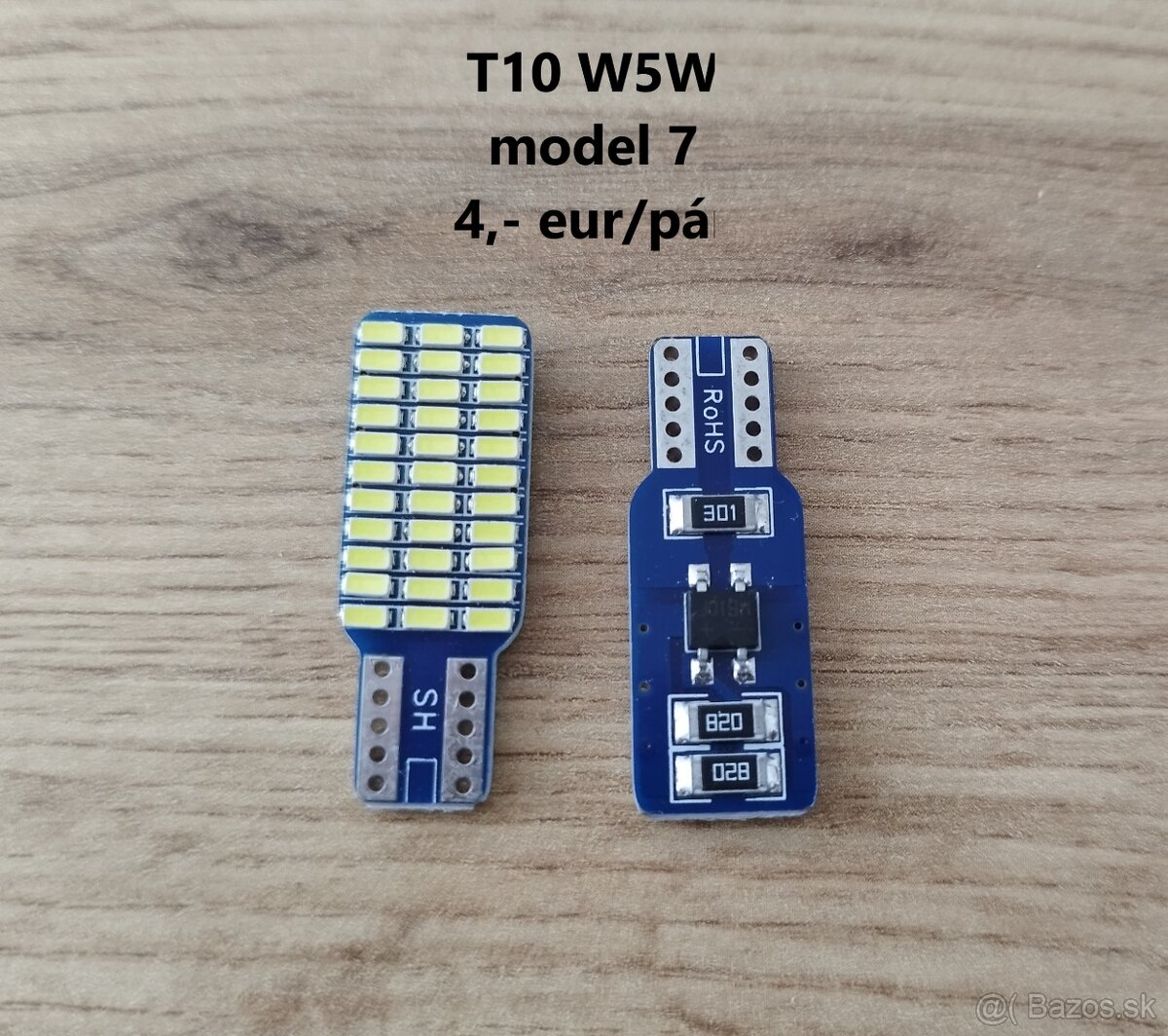 LED T10, T15, sulfidky C5W/C10W - 11