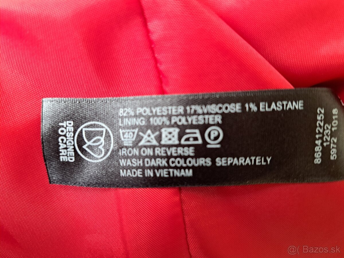 Cerveny kabatik do pasa velkost 38 - 11