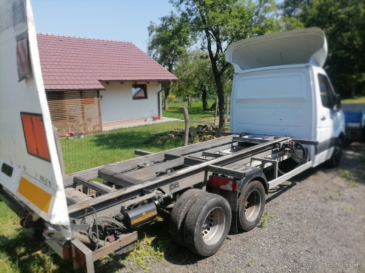 Mercedes Sprinter 518 mini ťahač special 3 nápravy - 11