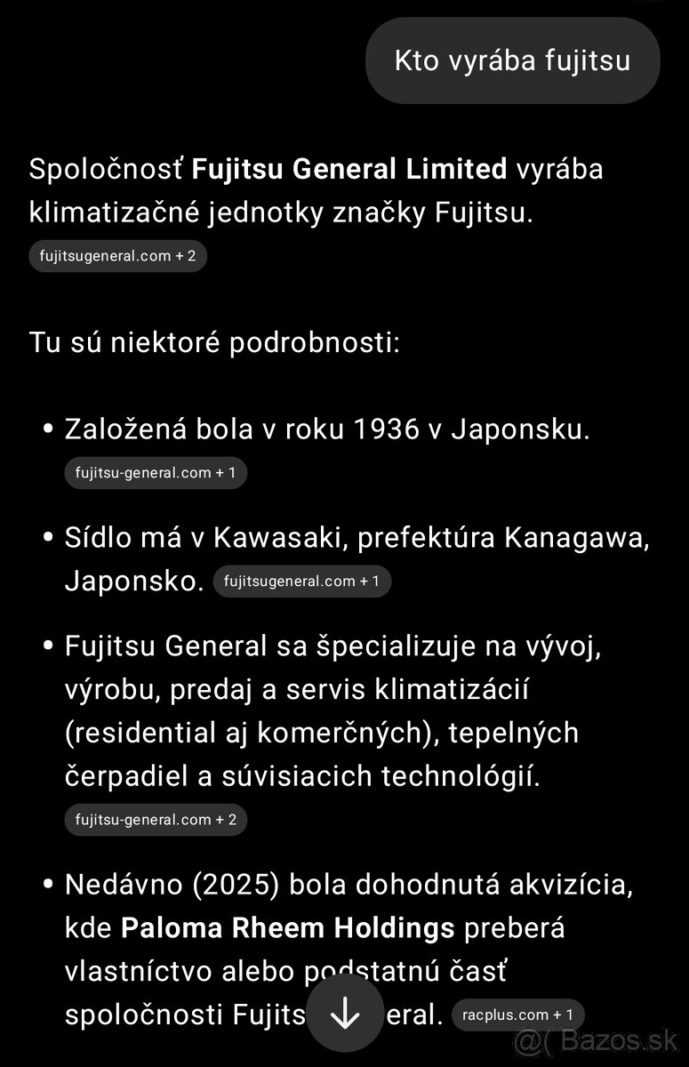 Japonská klimatizácia FUJITSU inverter - 11
