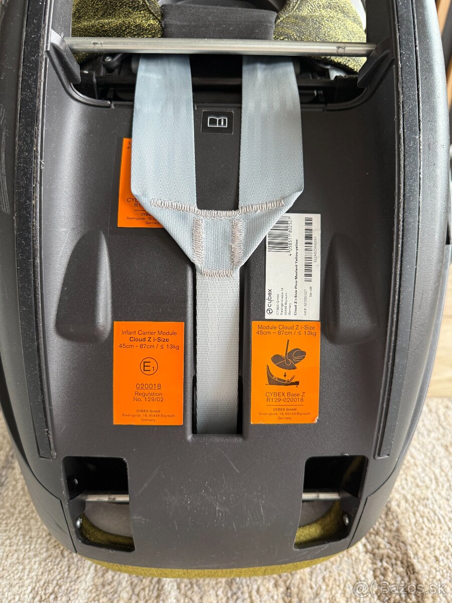 Cybex Cloud Z i-size Mustard yellow - 11