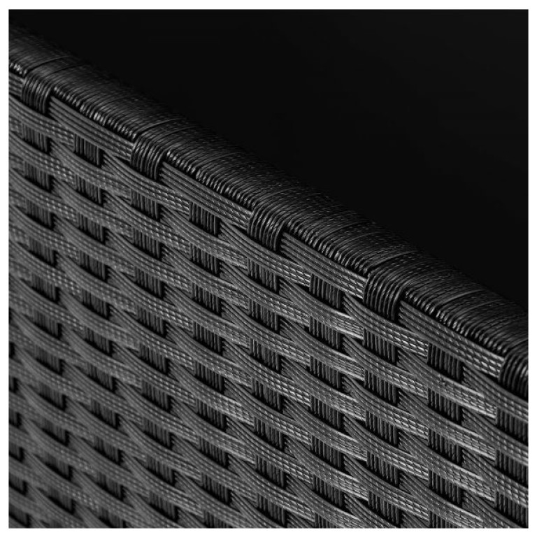 Záhradný úložný ratanový box s kolieskami 4 farby - 11