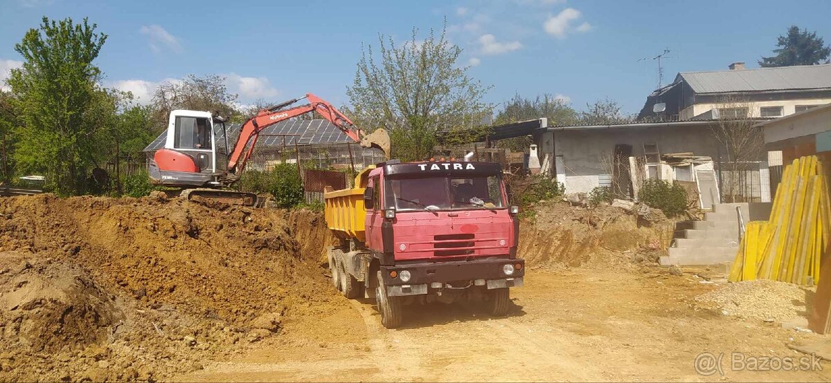 Minibager, Traktorbager, Výkopové práce, kontainer, hnoj
- 11