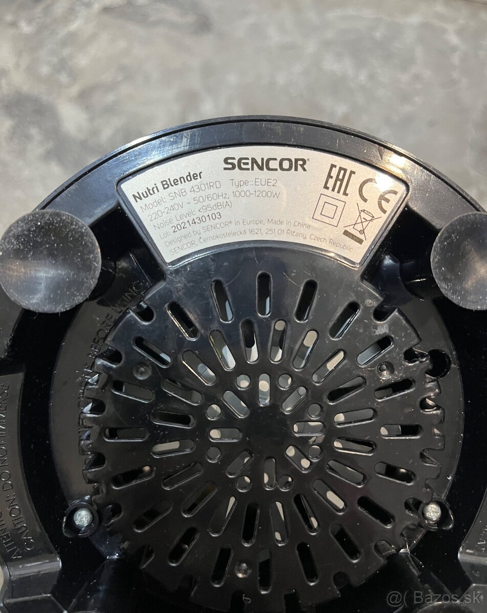 Sencor SNB 4301RD Nutribullet 1000w - 11