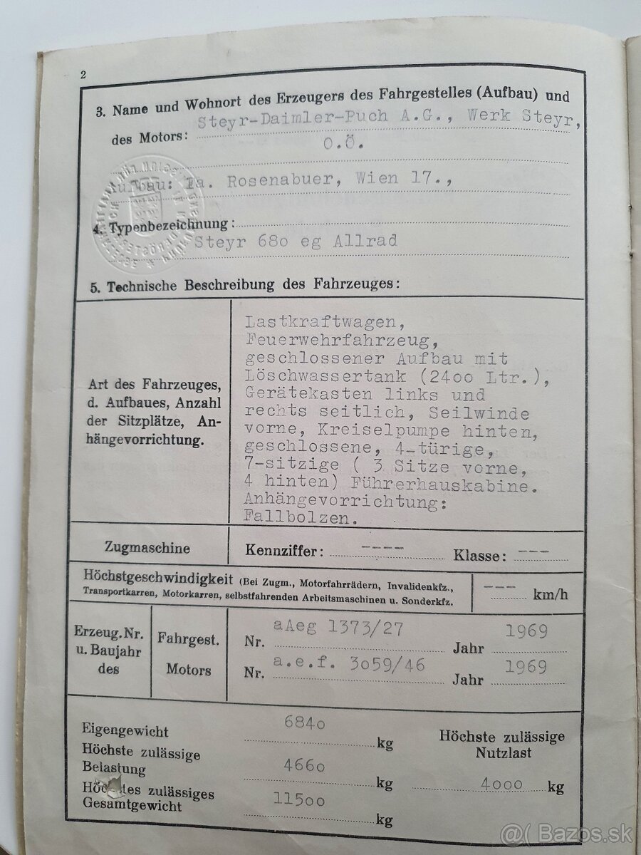 Predam STEYR 680 4X4 6,0 TD - 11