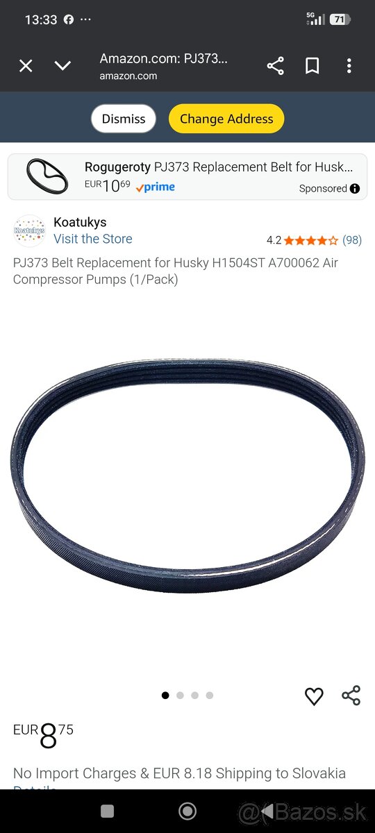 Kompresor Husky model A700062 - 11