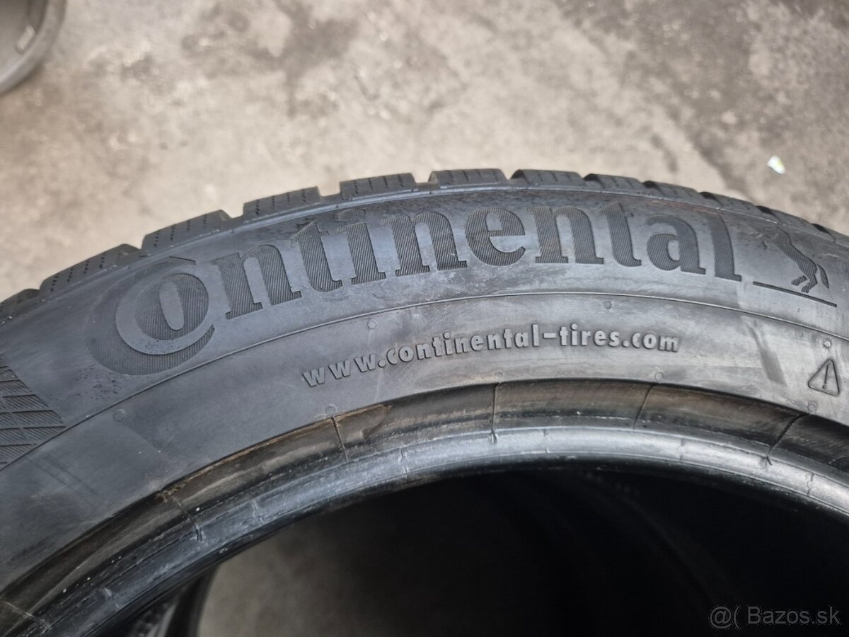 235/55 r19 zimné 4 ks CONTINENTAL+DUNLOP dezén 7,4 - 7,3 mm - 11