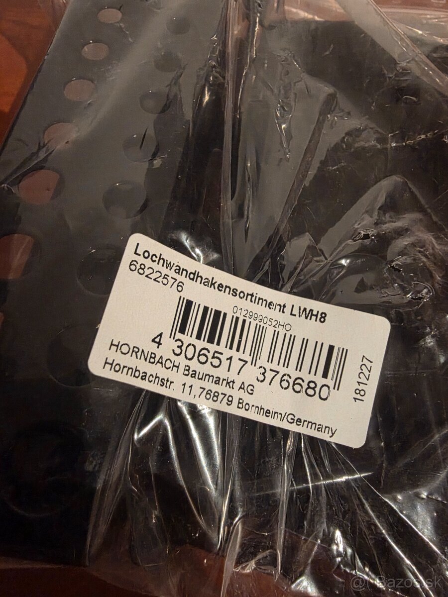 Organizéry na náradie pre dierované steny - 8-dielna súprava - 11