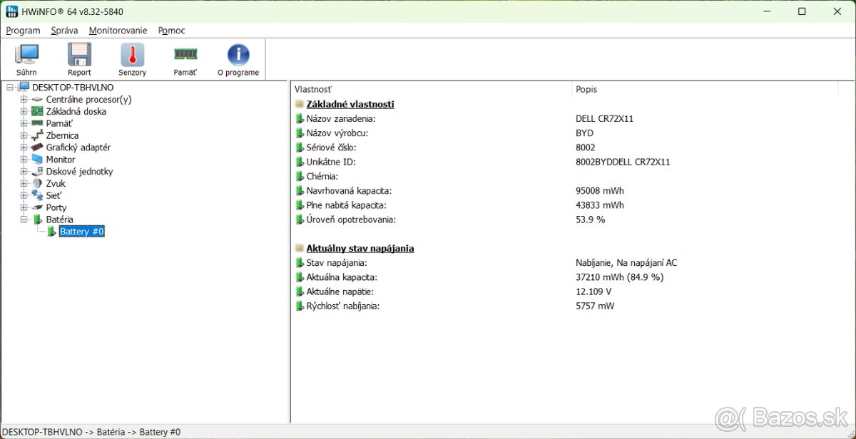 Dell Presicion 7550 -15,6/ i7/32GB/512GB/NV RTX3000/W11 - 11