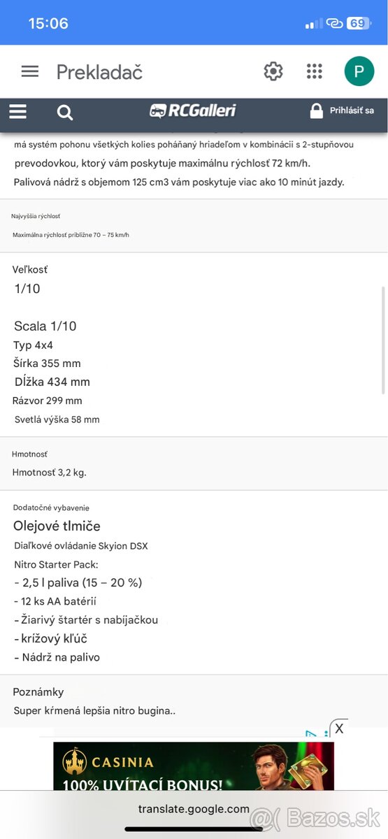 CEN Mitsubushi Pajero WRC Nitro 1:10 - 11