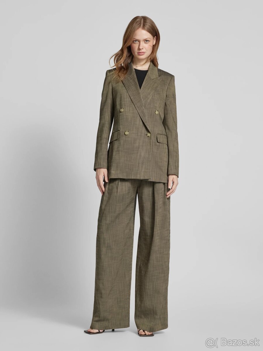 dvojradové zelené sako - 34 - Boss - nové - 11