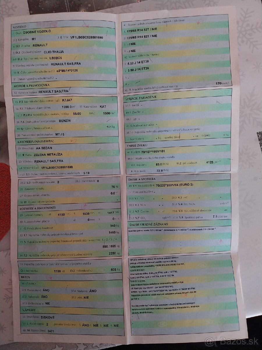 Predám Renault thalia - 11