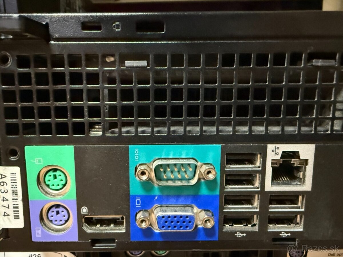 Počítač Dell OptiPlex 790 – i3-2120 / LINUX MX / 4GB / 250HD - 11