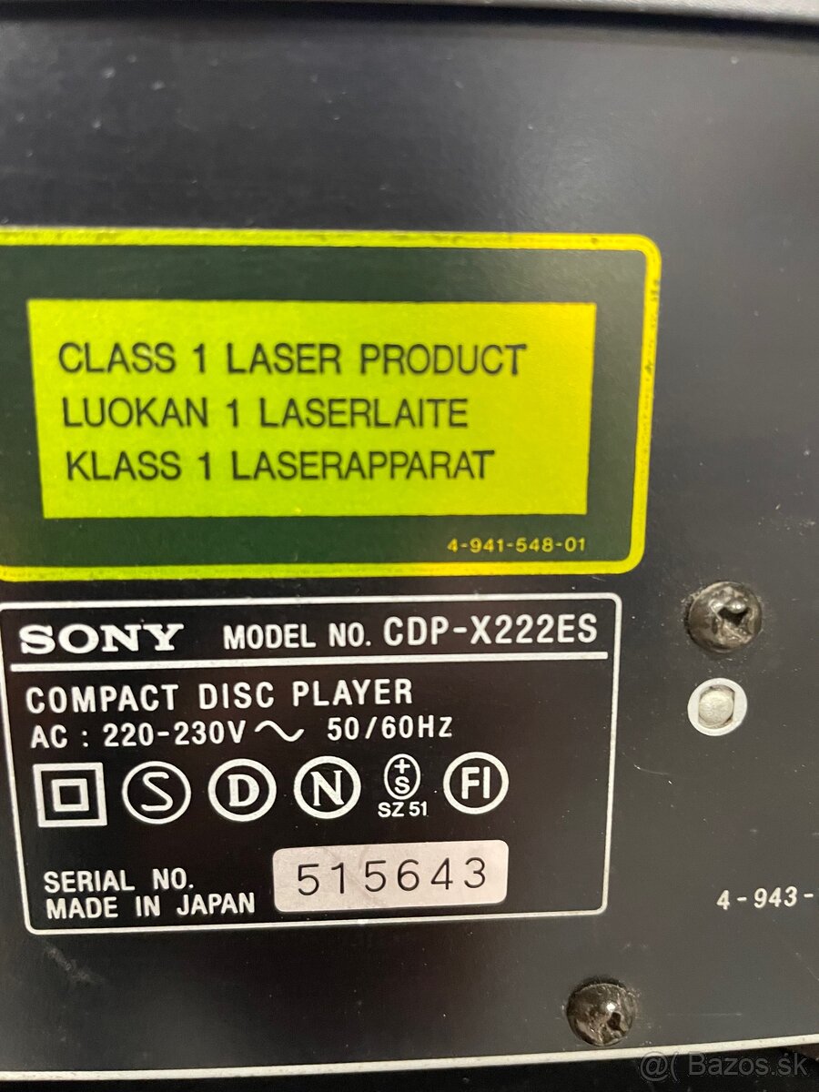 SONY ES legendárna hifi zostava - 11