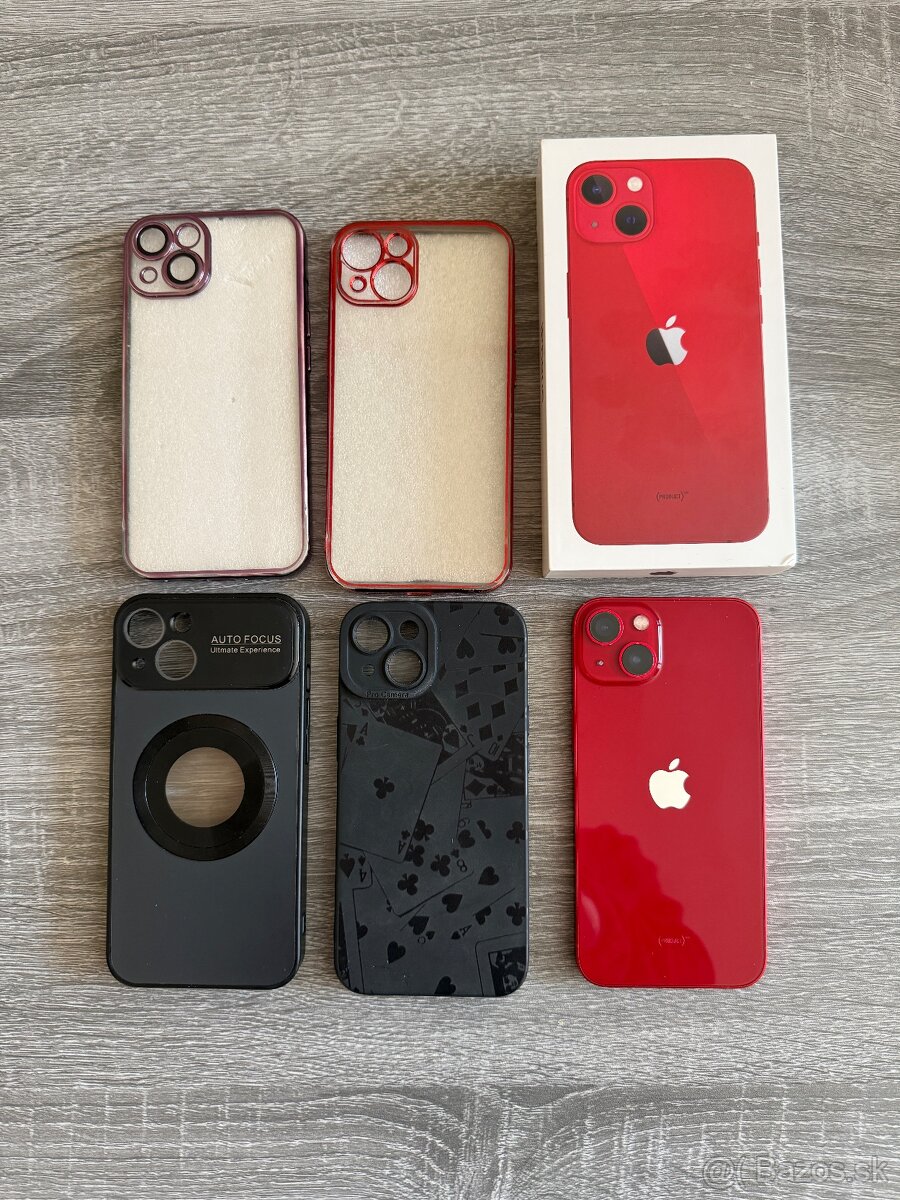 Predám Apple iPhone 13 128gb red - 11