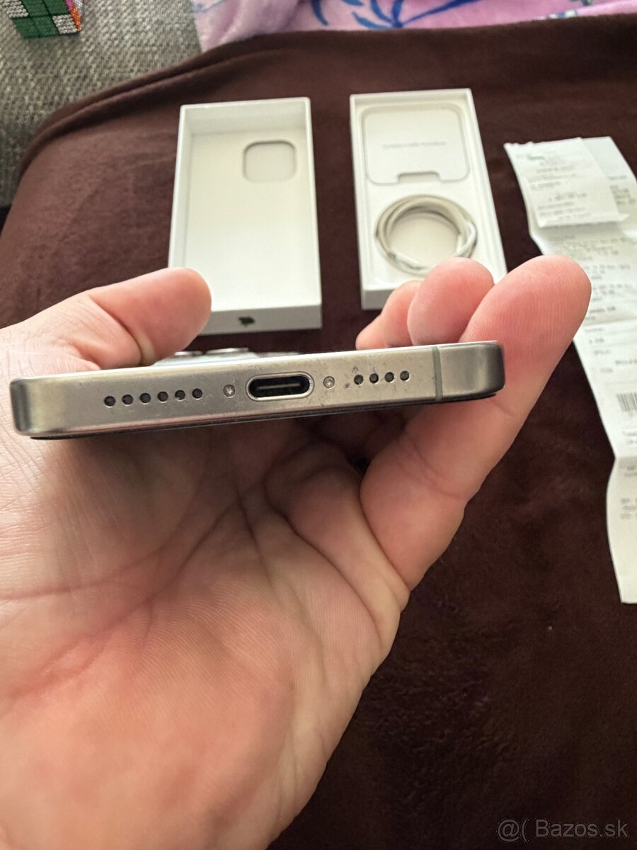 Apple iPhone 15 Pro Max 246Gb Natural Titanium - 11