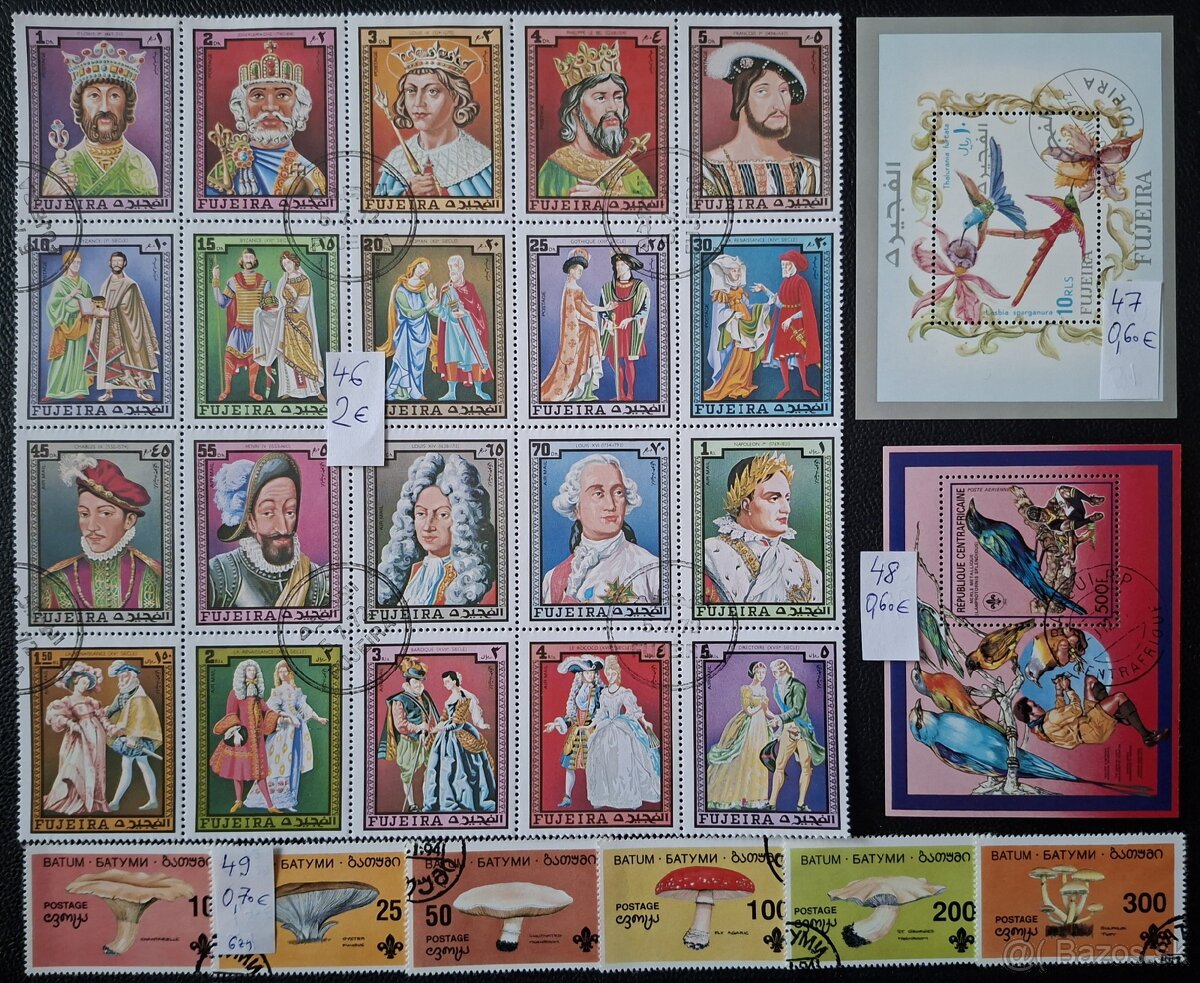 Postove znamky Mix 18 (99poloziek) - 11