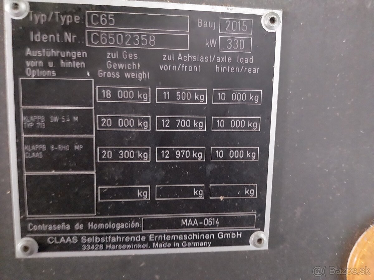 Claas Lexion 750 - 11