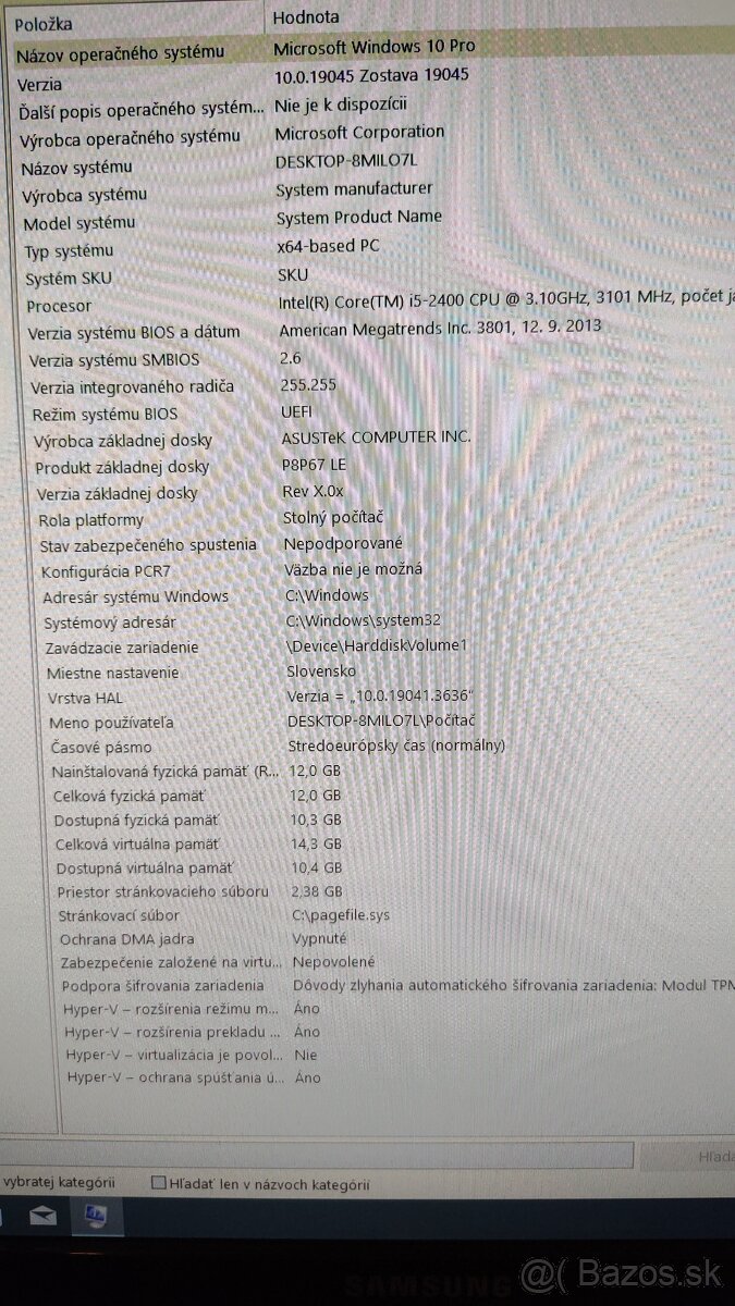 Starší herný PC, PRESTIGIO, Intel i5, Asus RX580 - 11