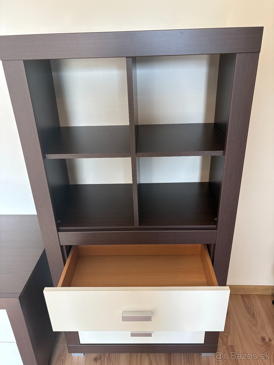 Tmavo-hledo-biely 6 set (2 stoly) - 11