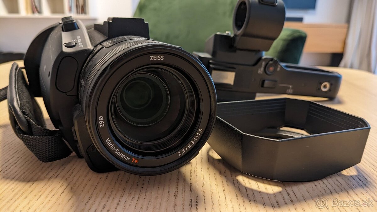 SONY PXW-X70, statív, Manfrotto MHXPRO-3W, RODE NTG3 - 11