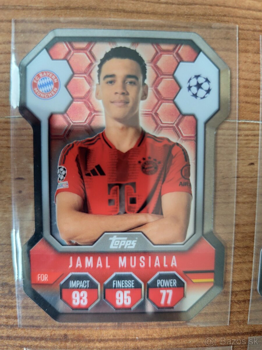 Futbalové kartičky Match Attax 2024/25 - Chrome Shield - 11