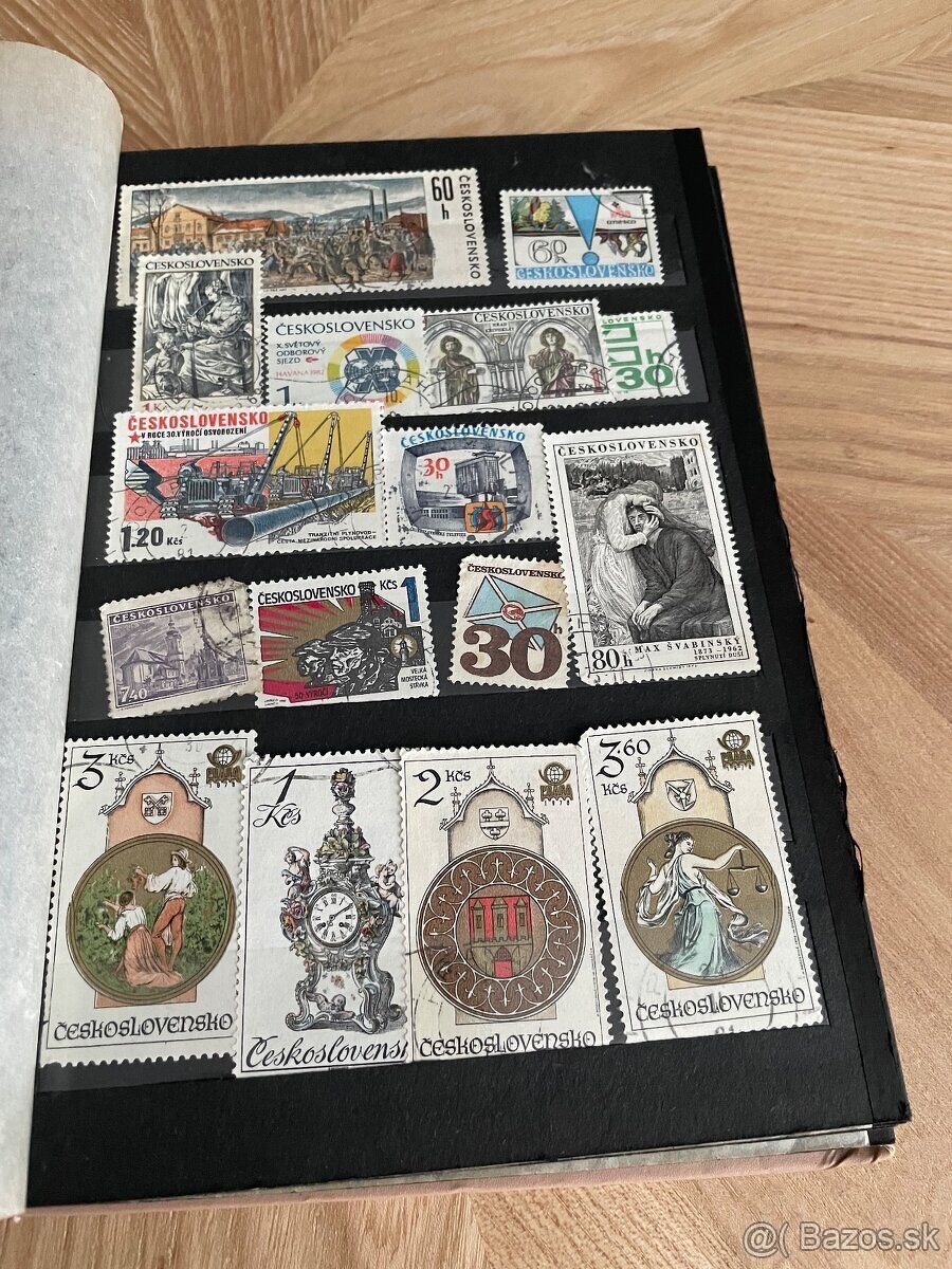 Staré známky 2 albumy - 11