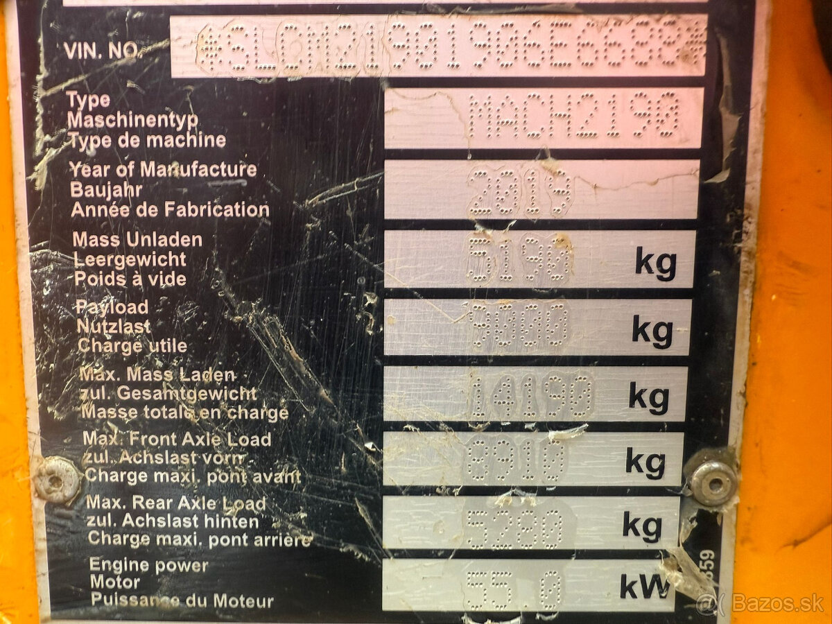 Prodám dumper THWAITES MACH2190 S KABINOU CZ SPZ - 11