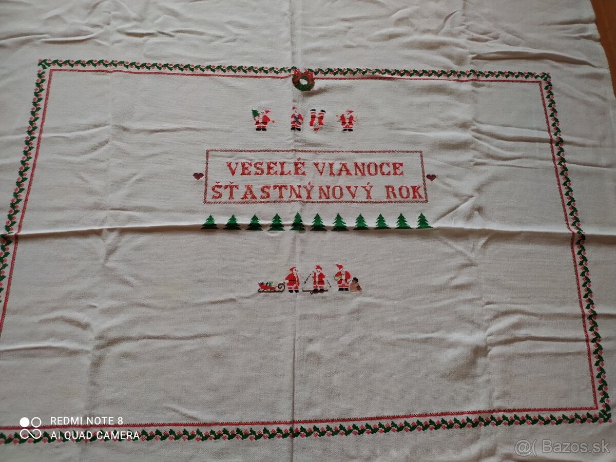 retro vianočne obrusy - vyber si - 11