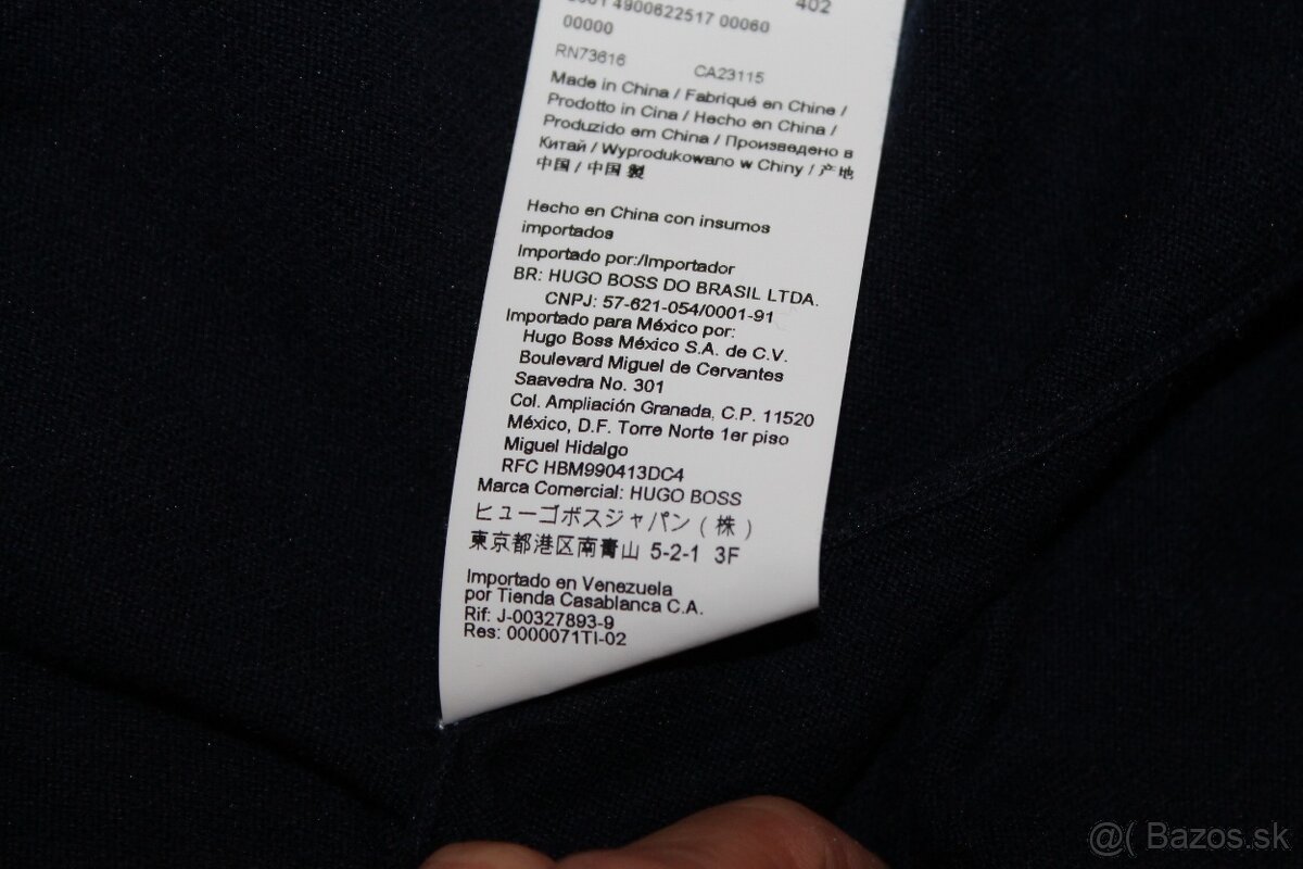 Pánsky kašmírový sveter HUGO BOSS v. L - 11