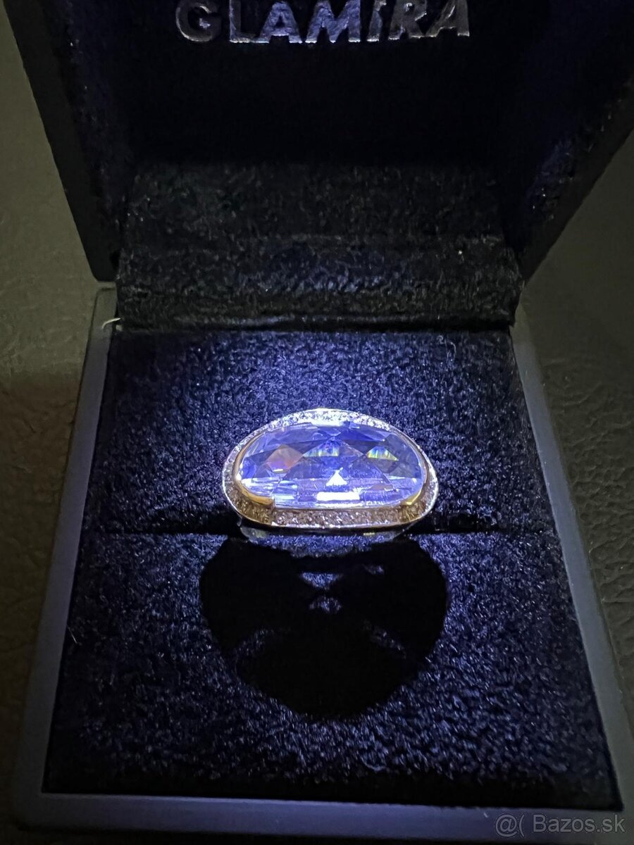 Zlatý dámsky prsteň - prstene - 11