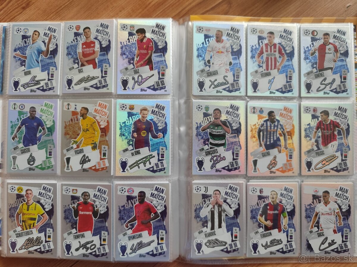 Futbalové kartičky Match Attax 2024/25 - 11