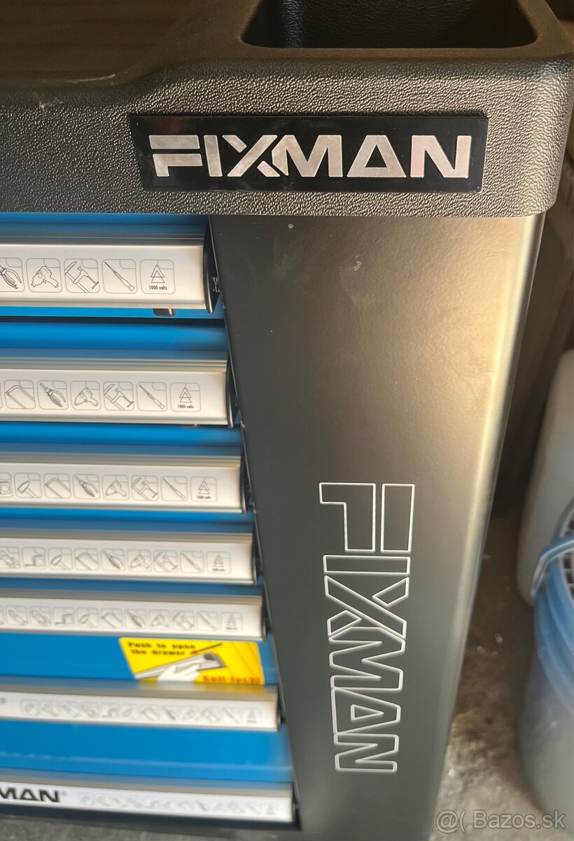 Montážny vozík Fixman F7 so 7 zásuvkami - 11