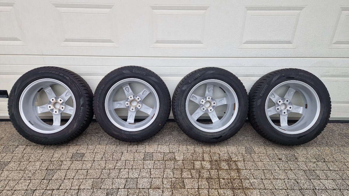 Zimné alu 205/60 R16, 5x112, 6,5J, ET46 VW Touran - 11