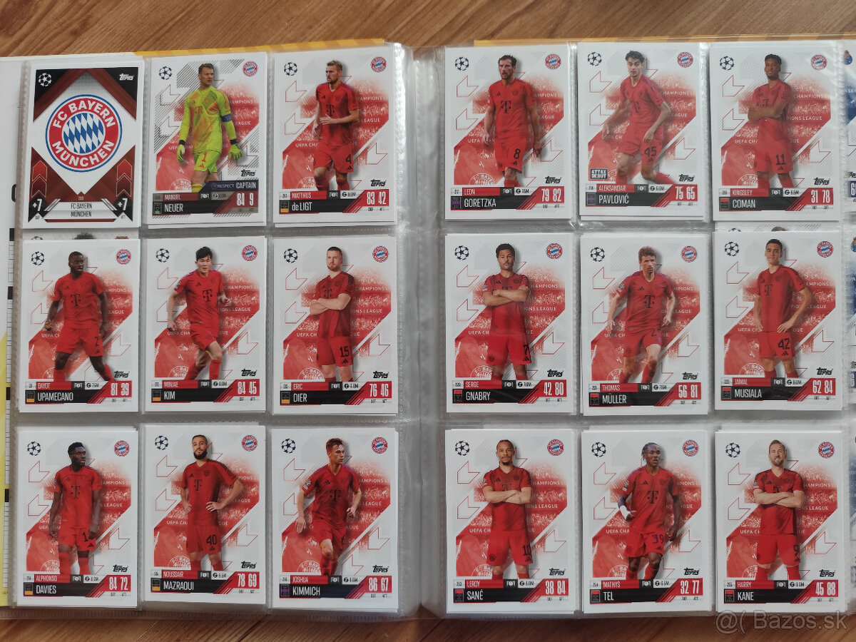 Futbalové kartičky - Match Attax 2024/25 - 11