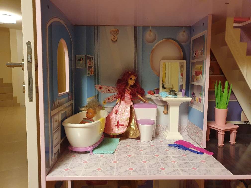 Drevený domček Barbie s obytným autom Barbie - 11