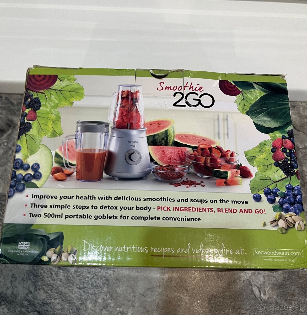 Kenwood smoothie 2go 300w - 11